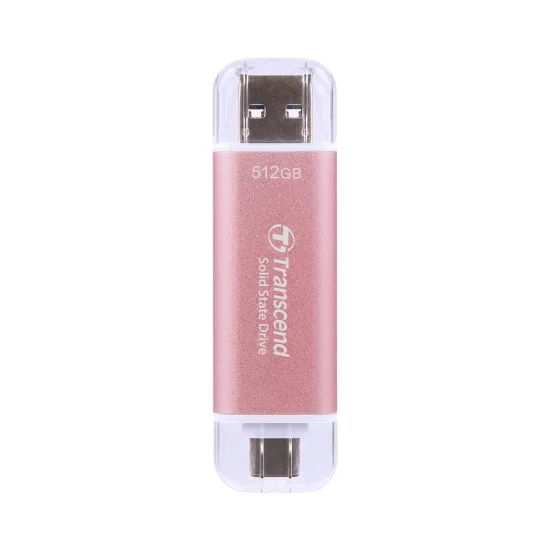 Transcend 512GB ESD310P Type C Portable SSD Pink