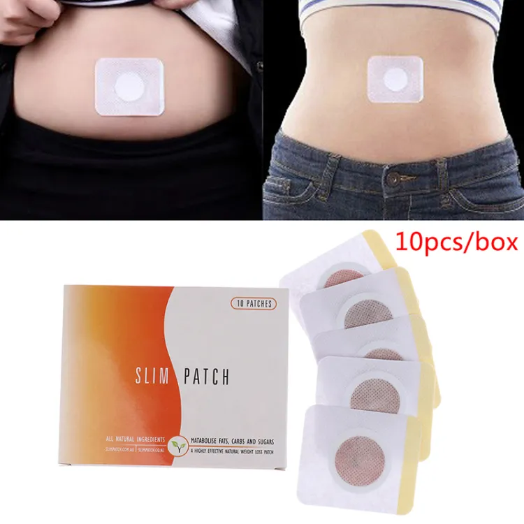10Pcs Slimming Slim Patch Fat Burning Body Belly Waist Losing Weight Fat Sticke