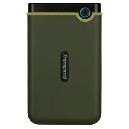 Transcend 1TB StoreJet 25M3G Portable Hard Disk Drive (HDD) Military Green Slim
