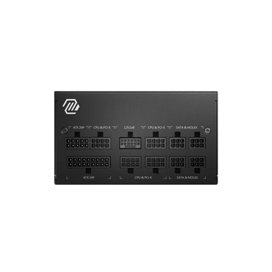 MSI MAG A850GL PCIE5 850W 80 Plus Gold Modular Power Supply (PSU)