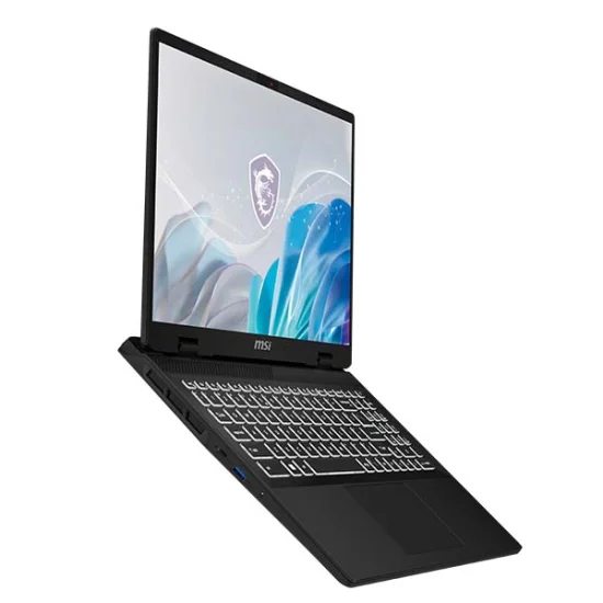 MSI Creator M16 HX C14VEG Intel Core I7 14700HX RTX 4050 GDDR6 6GB Graphics 16GB*2 DDR5 RAM 1TB NVMe SSD 16 inch QHD 240 Hz Gaming Laptop