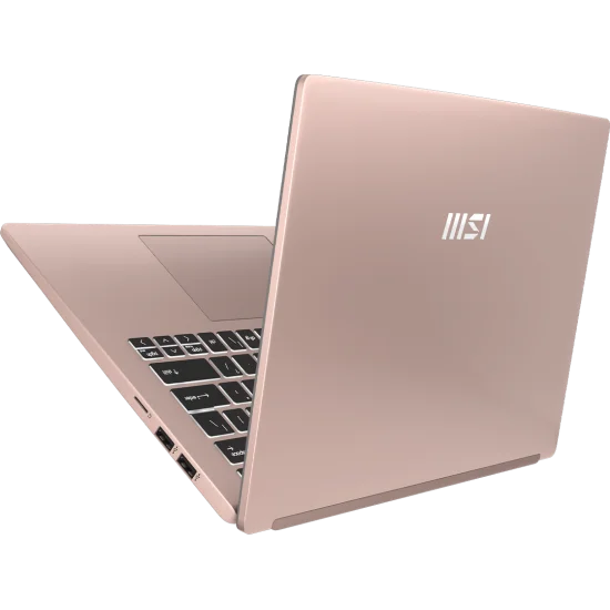 MSI Modern 14 C12MO Intel Core I3-1215U 12thGen 16GB DDR4 3200MHz RAM 512GB NVMe PCIe Gen3 SSD 14 Inch FHD Beige Rose Laptop