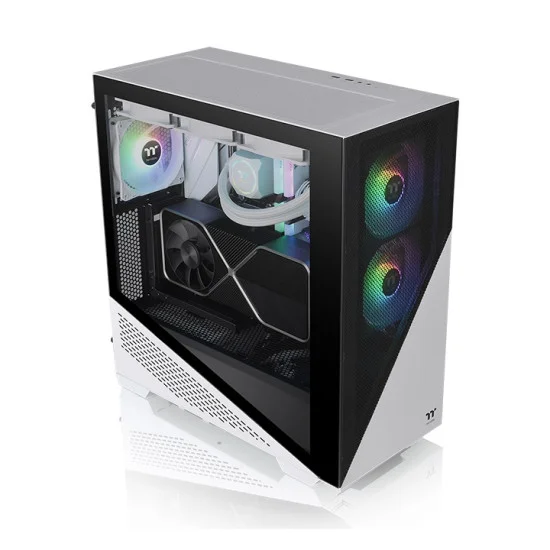 Thermaltake Divider 370 TG ARGB Snow Mid Tower Chassis