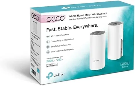 TP-Link Deco M5 AC1300 Whole Home Mesh Wi-Fi Router (3 Pack)