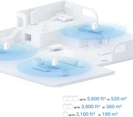 TP-Link Deco X10 AX1500 Dual-Band WiFi 6 Mesh Router (1 Pack)