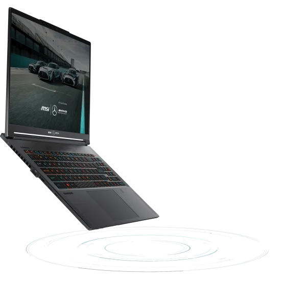 MSI Stealth 16 Mercedes-AMG A13VG Intel Core I9 13th Gen-13900H RTX 4070 GDDR6 8GB Graphics (16GB*2) 32GB DDR5 RAM 2TB NVMe SSD 16" UHD Display LAPTOP