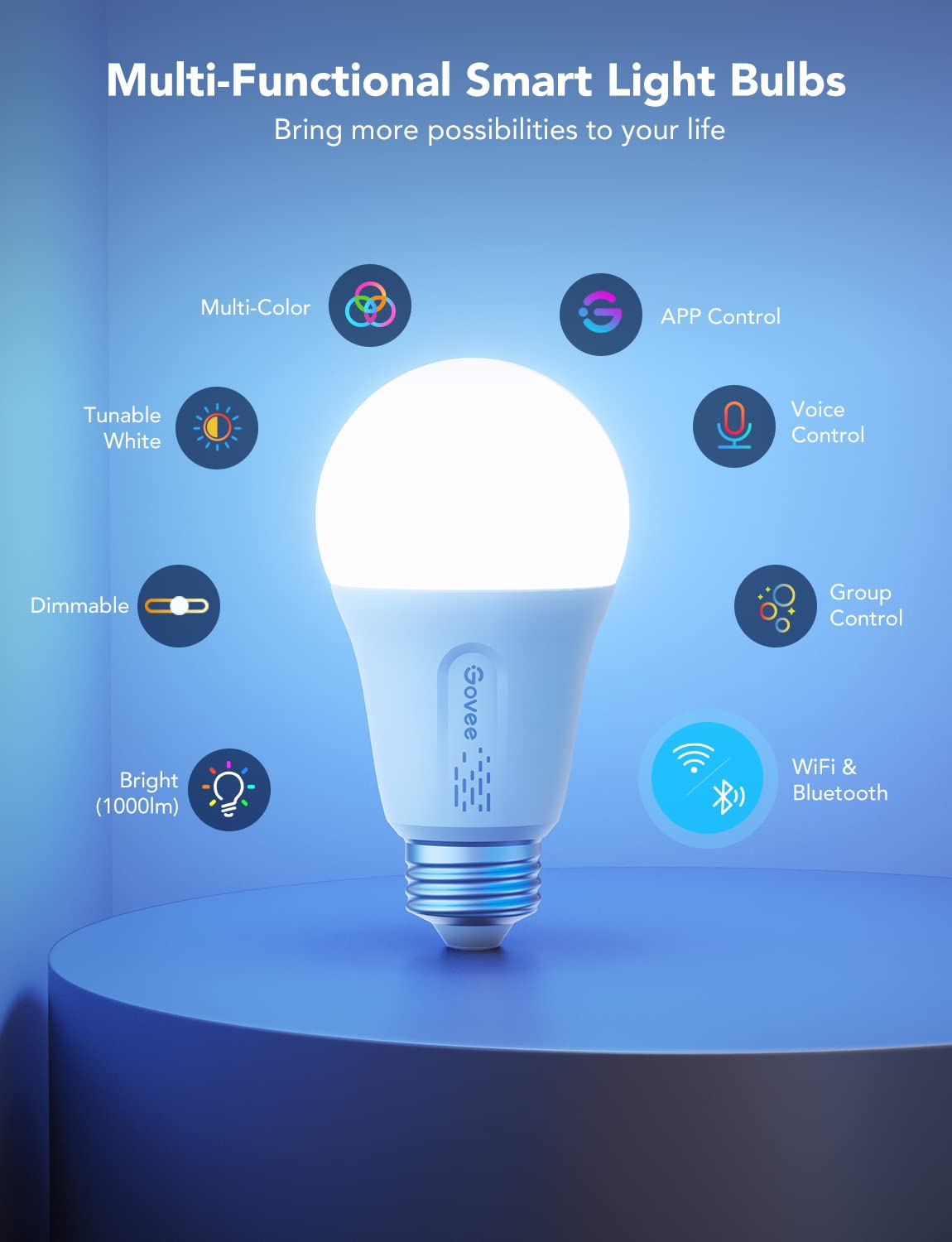 Govee LED Smart Light Bulbs