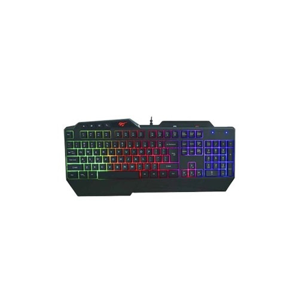 HAVIT KB889CM Rainbow Wired Gaming Keyboard, Mouse &amp; Mouse Pad Combo