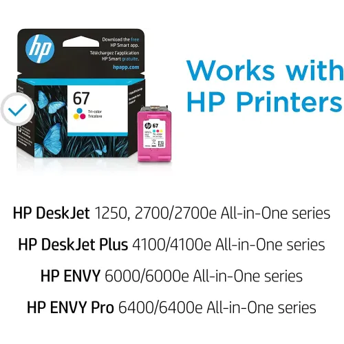 HP 67 Tri-color Original Ink Cartridge