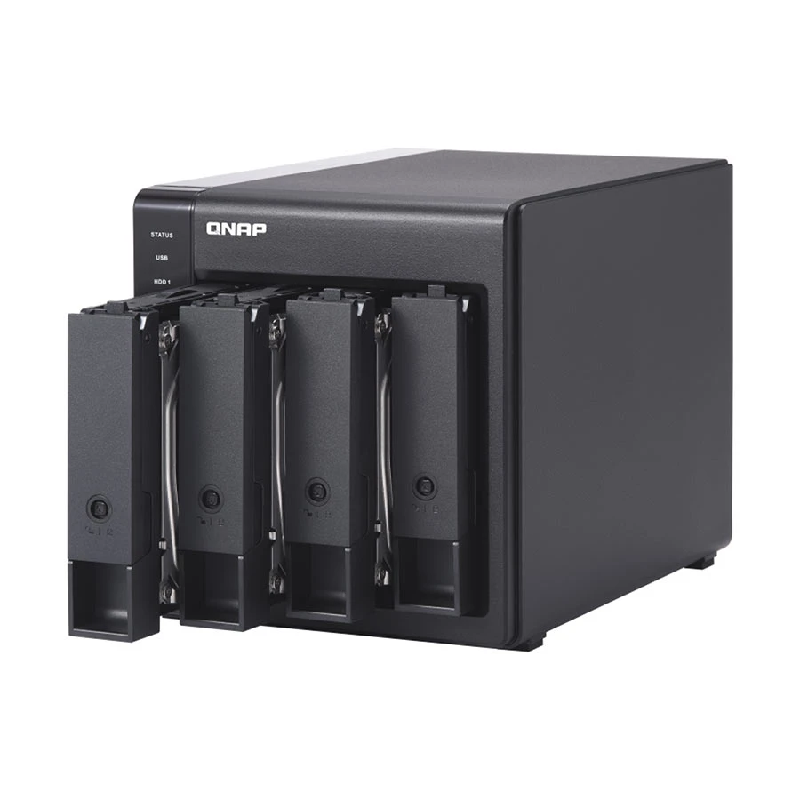 (Backorder) QNAP TR-004 4 Bays Type-C USB / SATA III Expansion Unit for Network Storage (2 Year Warranty)