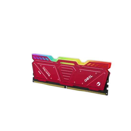 GEIL POLARIS RGB 16GB 5600MHZ DDR5 RED DESKTOP RAM