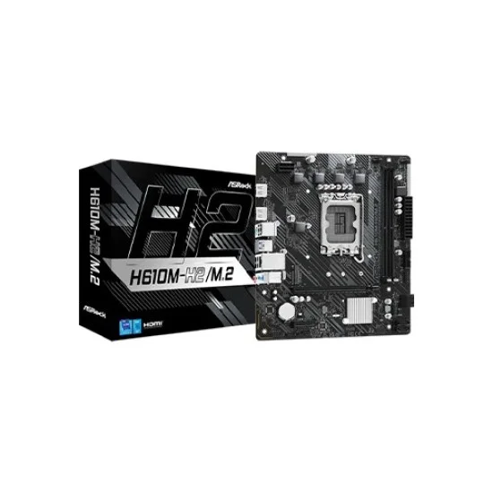 ASROCK H610M-H2/M.2 mATX DDR4 14th Gen Intel Motherboard