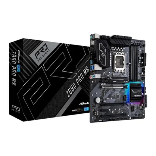 ASROCK Z690 PRO RS ATX 12TH GEN INTEL MOTHERBOARD