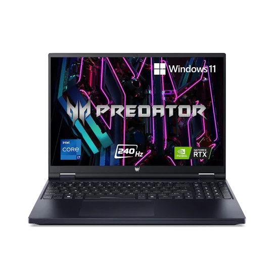 Acer Predator Helios 16 PH16-71-74MN NH.QJRSI.001 Intel 13th Gen Core I7-13700HX 32GB DDR5 Ram 1TB Gen4 NVME RTX 4070 8GB GDDR6 16 Inch WQXGA ( QHD+) IPS 240HZ Gaming Laptop