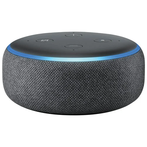 Amazon Echo Dot 3rd Gen Smart Speaker with Alexa – Charcoal