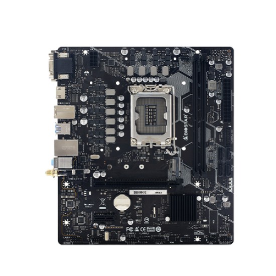 BIOSTAR B660MX-E 12TH GEN INTEL MOTHERBOARD
