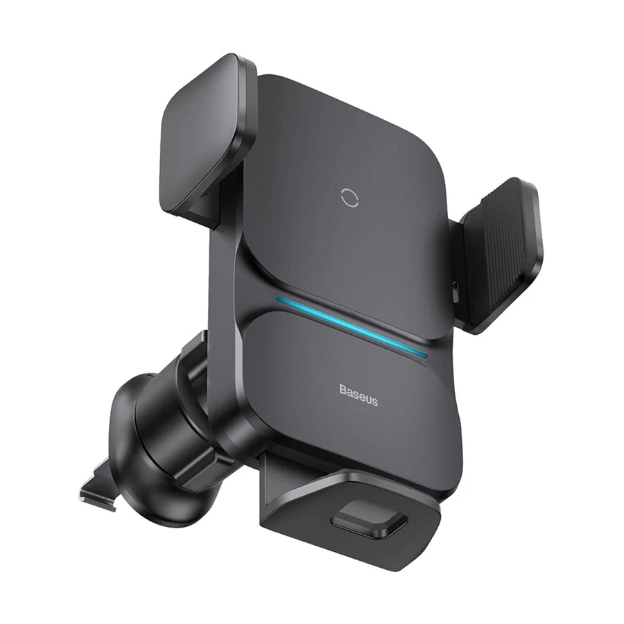 Baseus CGZX000001 Wisdom Auto Alignment Car Mount 15W Wireless Black Charger
