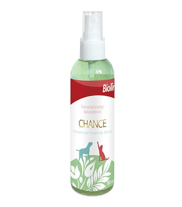 Bioline Pet Perfume Chance Flavor | Deodorant Freshing Spray Cats & Dogs Perfume 207mL
