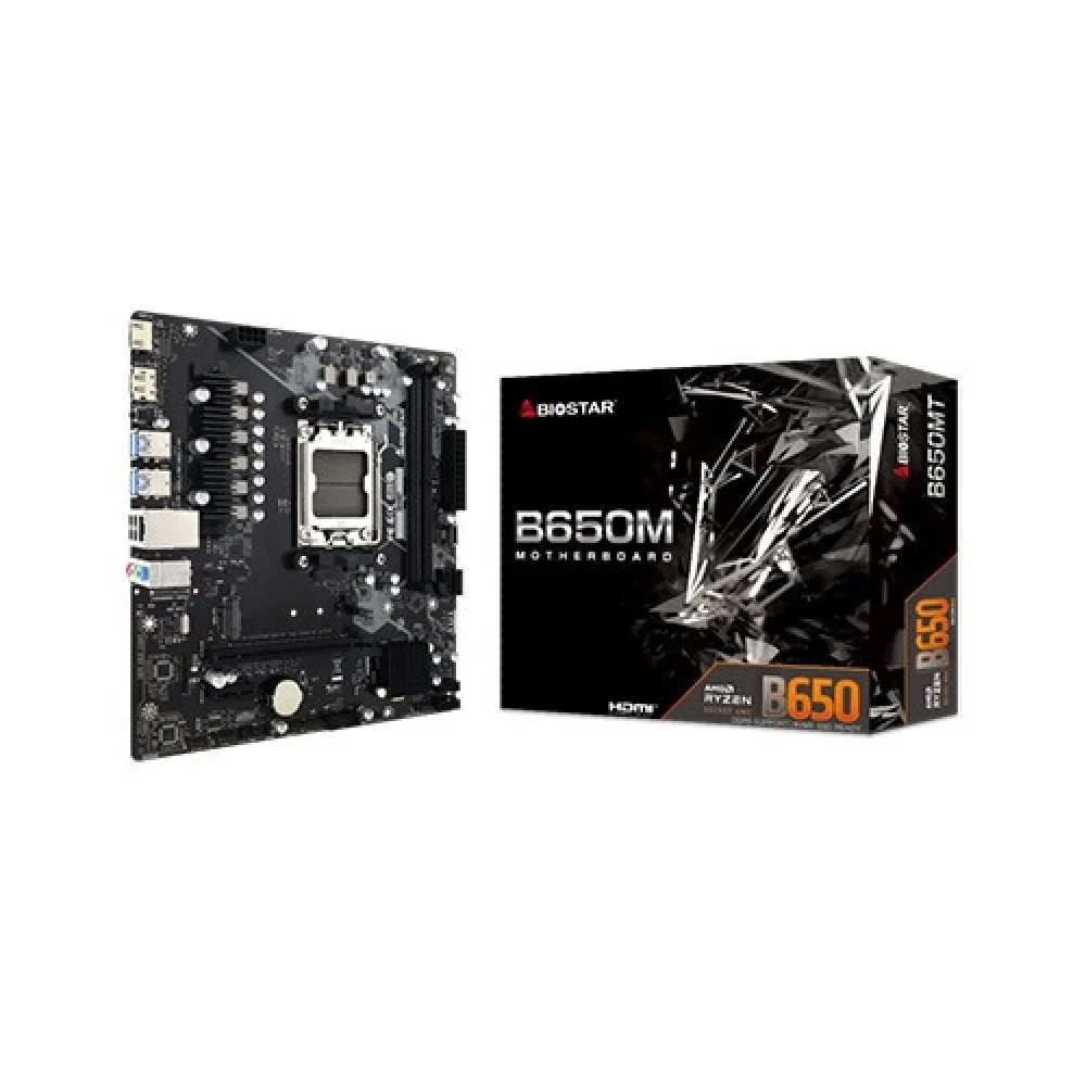 Biostar B650MT AMD AM5 Micro-ATX Motherboard