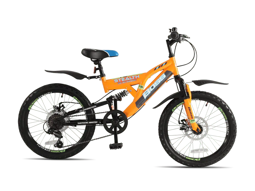 Boss Stealth 20" Orange Bike