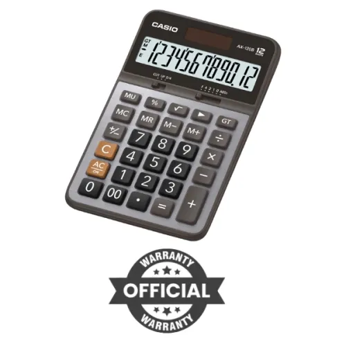 CASIO AX-120B Basic Calculator – Simplicity and Efficiency Combined