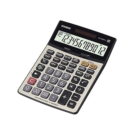Casio DJ-220D Plus Check &amp; Recheck Basic Calculator – Precision Meets Innovation