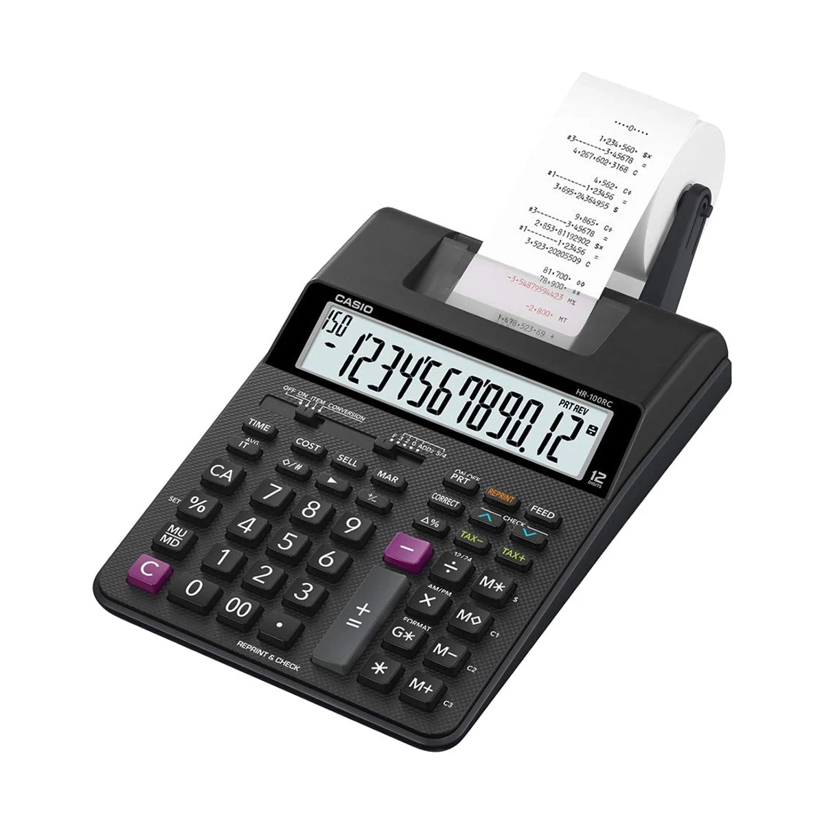 Casio HR-100RC Printing Calculator – Enhanced Productivity for Professionals