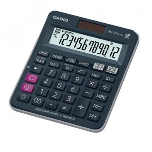 Casio MJ-120D Plus-BK Calculator Black – Efficiency with Precision
