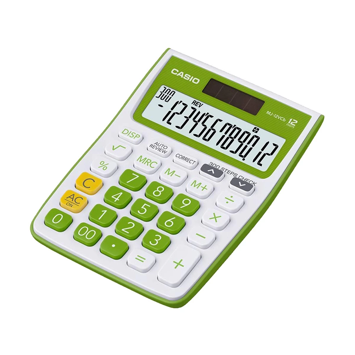 Casio MJ-12VCb Check &amp; Correct Basic Calculator – Precision with Ease