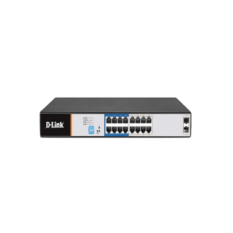 D-LINK DGS-F1018P-E 18 PORT UNMANAGED POE SWITCH