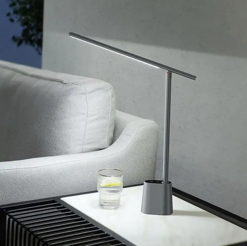 BASEUS Smart Eye Series Rechargeable Folding Reading Desk Lamp Smart Light – Dark Grey DGZG-0G