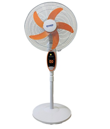 Defender Rechargeable AC/DC Stand Fan 18" with Remote