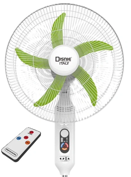 Disnie DRSF-7818R Rechargeable AC/DC Stand Fan 18" with Remote