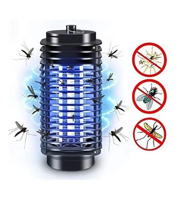 Electronical UV Night Light Mosquito Insect Fly Bug Killer Zapper Trap Lamp