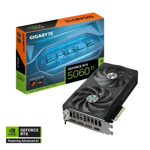 GIGABYTE GeForce RTX 5060 Ti EAGLE OC 16GB GDDR7 Graphics Card