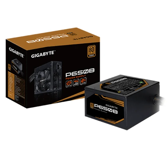 GIGABYTE P650B 80 Plus Bronze 650W Power Supply