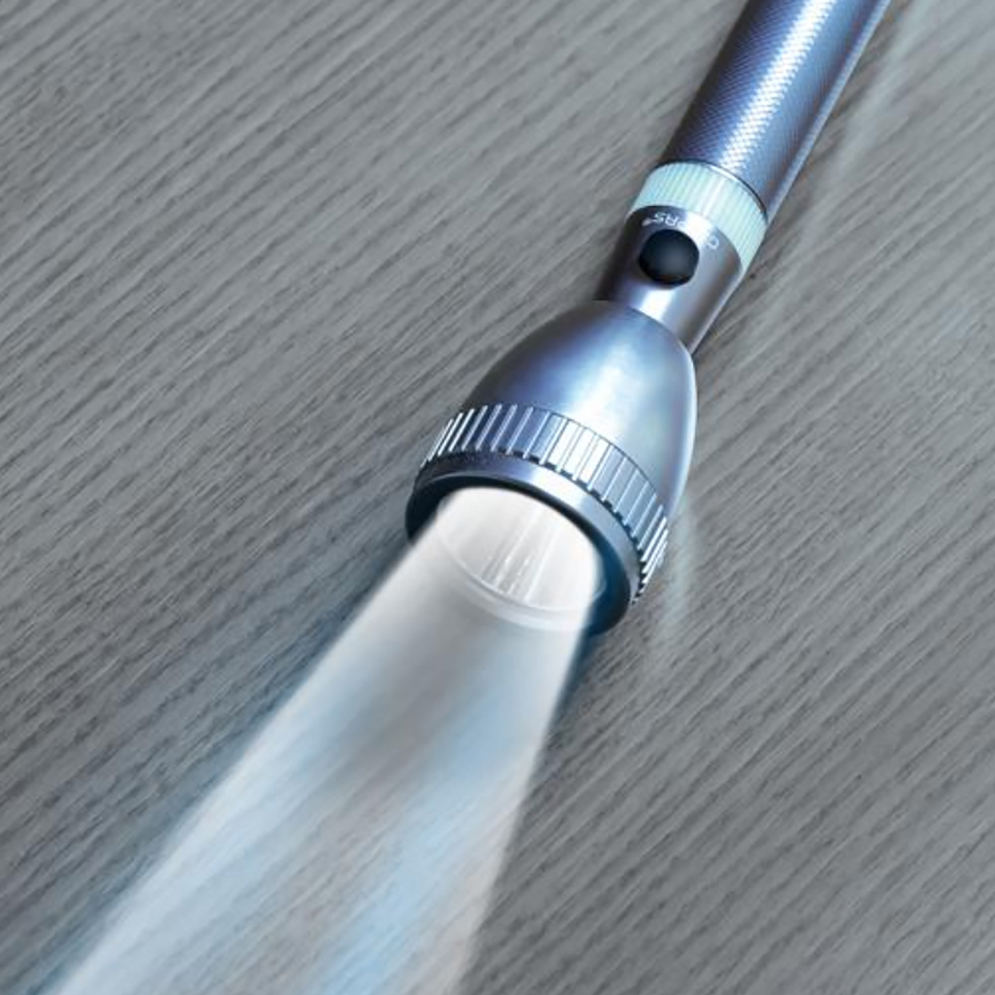 Geepas GFL3803 Rechargeable LED Flash Light Torch Light