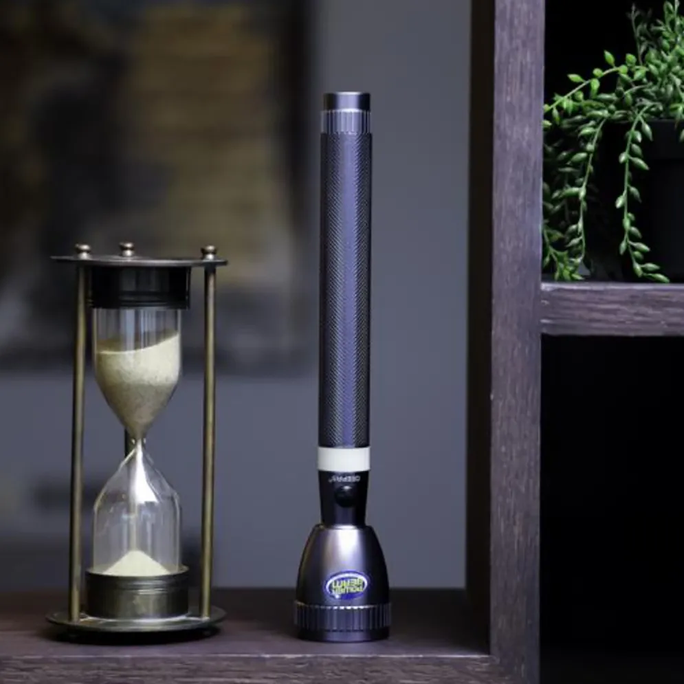 Geepas GFL3803 Rechargeable LED Flash Light Torch Light