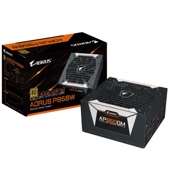 Gigabyte Aorus P850W 80+ Gold Certified Modular Power Supply
