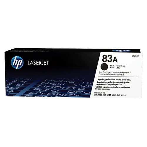 HP 83A Black Toner (For LJ M201DW, M127MFP)