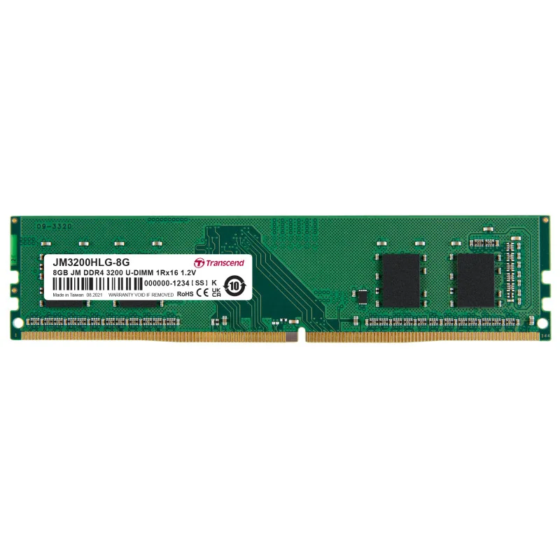 Transcend 8GB JM DDR4 3200Mhz U-DIMM 1Rx16 Desktop Ram