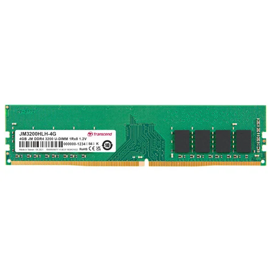 Transcend 4GB JETRAM DDR4 3200Mhz U-DIMM Desktop RAM