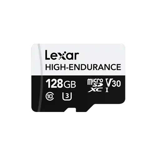 Lexar High-Endurance 128GB MicroSD UHS-I Memory Card