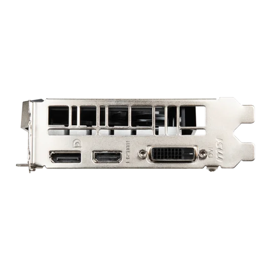 MSI GeForce GTX 1650 D6 VENTUS XS OCV3 4GB GDDR6 Graphics Card