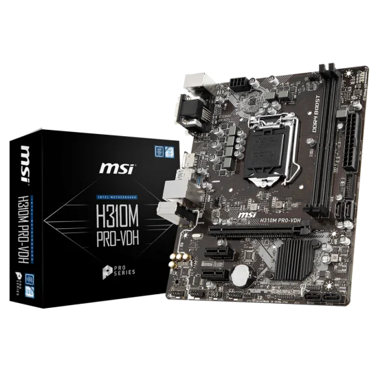 MSI H310M PRO-VDH LGA 1151 Micro Motherboard