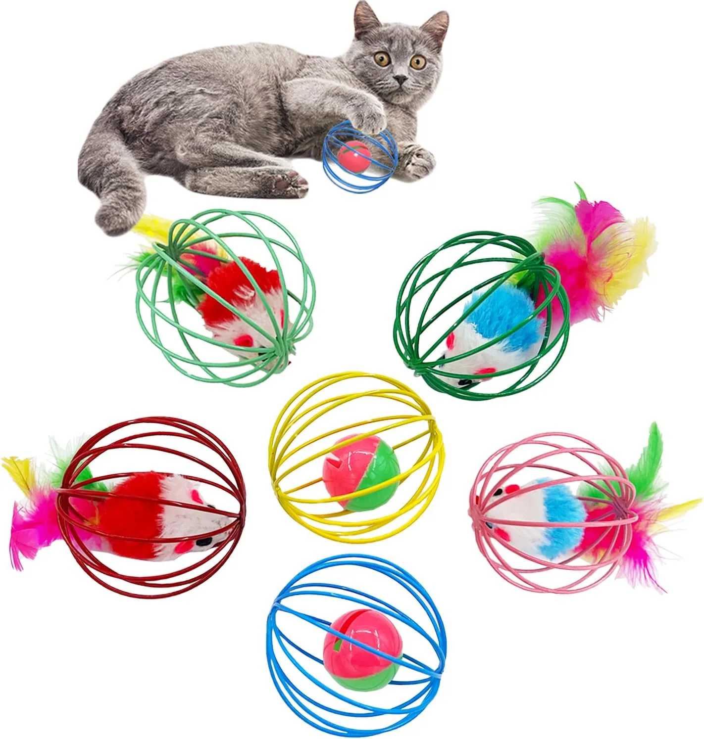 Mouse Ball Cat Toy