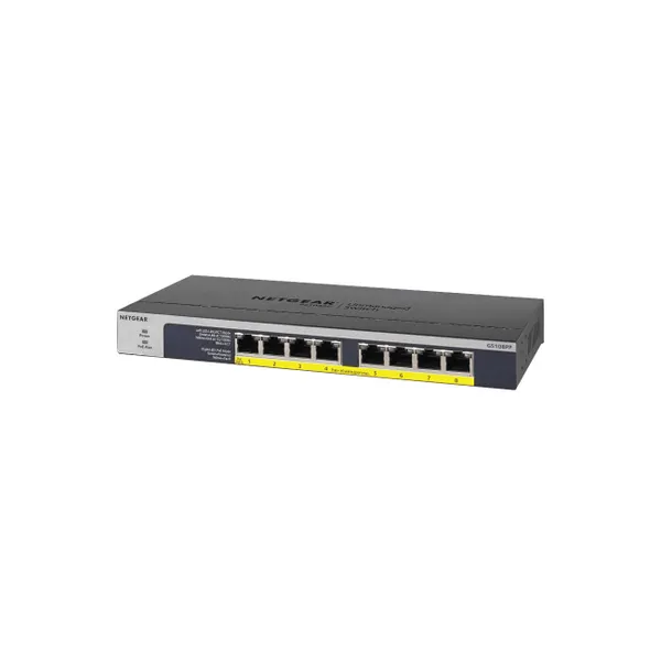 NETGEAR GS108PP 8-PORT GIGABIT PoE PLUS SWITCH