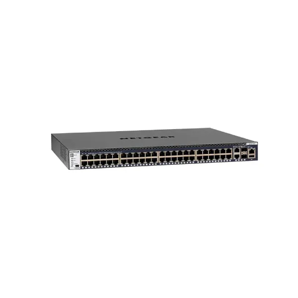 NETGEAR M4300-52G (GSM4352S) 48-PORT GIGABIT ETHERNET+2-PORT 10G ETHERNET+2-PORT SFP+ STACKABLE L3 MANAGED SWITCH