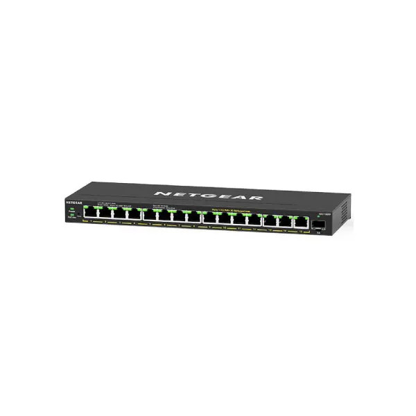 Netgear GS316EP 15-Port PoE+ Gigabit Ethernet Plus Manage + 1 SFP Desktop Switch