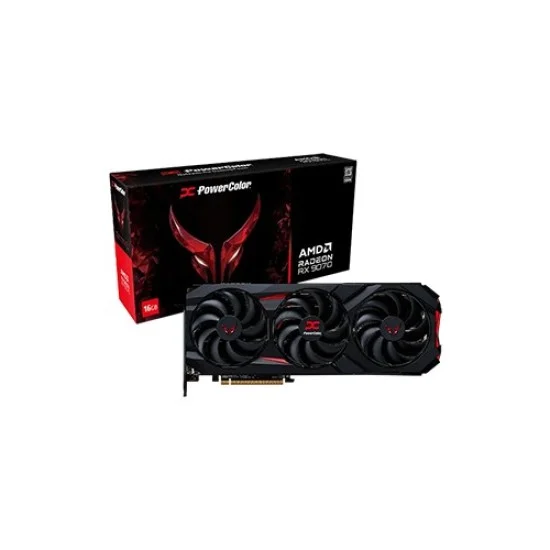 Powercolor Red Devil AMD Radeon RX 9070 16GB GDDR6 Graphics Card